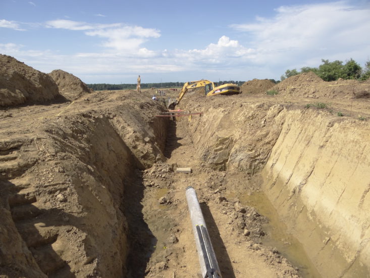 Ammonia Pipeline Map